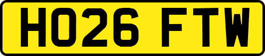 HO26FTW
