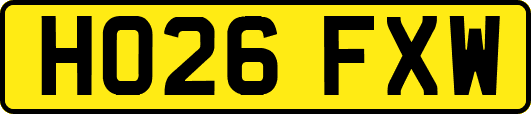HO26FXW