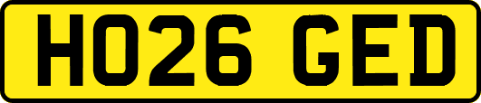 HO26GED