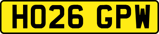 HO26GPW