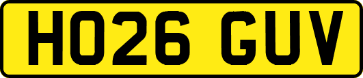 HO26GUV