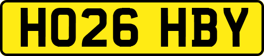 HO26HBY