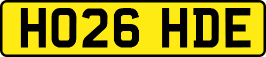 HO26HDE