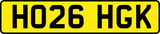 HO26HGK