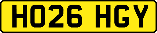 HO26HGY