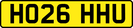 HO26HHU