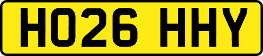 HO26HHY