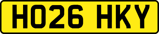 HO26HKY
