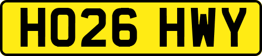 HO26HWY