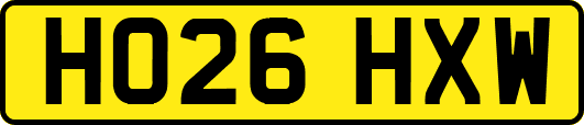 HO26HXW