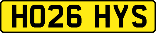 HO26HYS