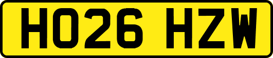 HO26HZW