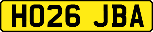 HO26JBA