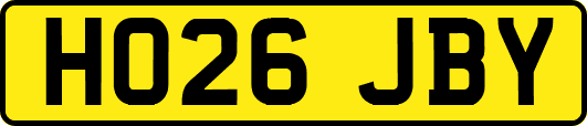HO26JBY