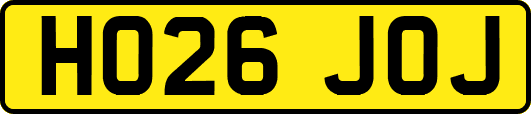 HO26JOJ