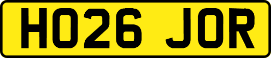 HO26JOR
