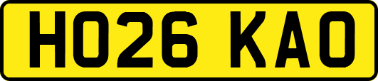 HO26KAO