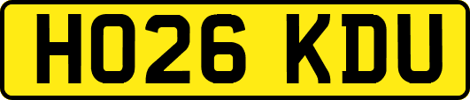 HO26KDU