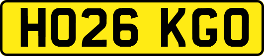 HO26KGO