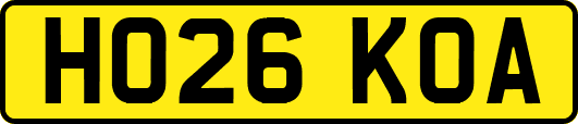 HO26KOA