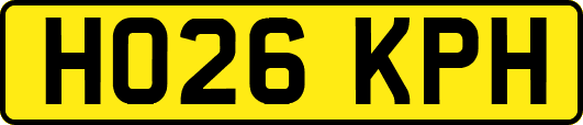 HO26KPH