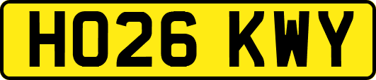 HO26KWY
