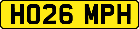 HO26MPH
