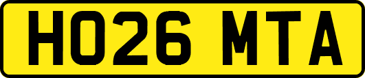 HO26MTA