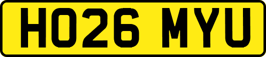 HO26MYU