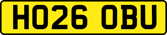 HO26OBU