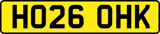 HO26OHK