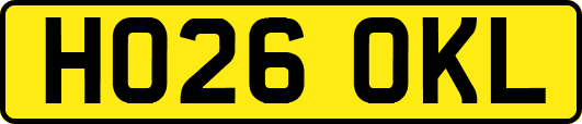 HO26OKL