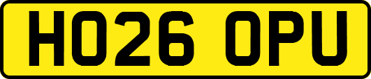 HO26OPU
