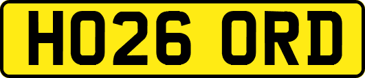 HO26ORD