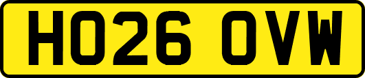 HO26OVW