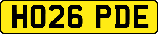 HO26PDE
