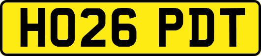 HO26PDT