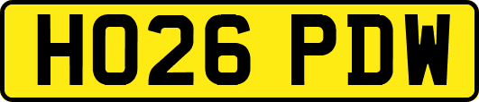 HO26PDW