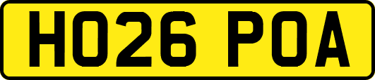 HO26POA
