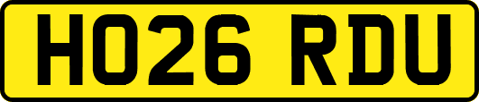 HO26RDU