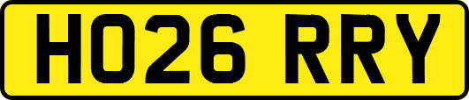 HO26RRY