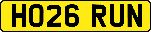 HO26RUN