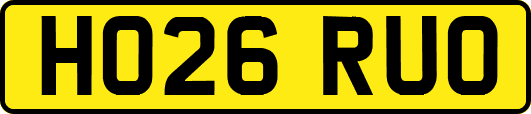 HO26RUO