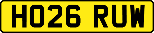 HO26RUW