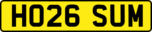 HO26SUM