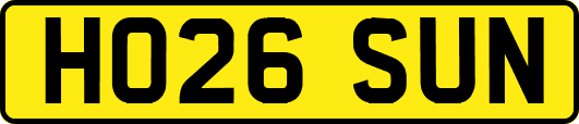 HO26SUN