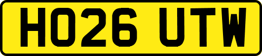HO26UTW