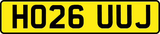 HO26UUJ