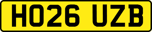 HO26UZB