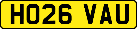 HO26VAU
